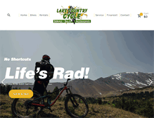 Tablet Screenshot of lakecountrycycle.ca